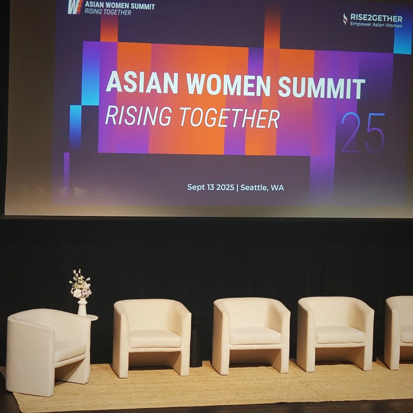 ✨ This past weekend, we were honored to sponsor the Asian Women Summit in Seattle, beautifully organized by @rise2gether.co. It was so inspiring to witness a community of strong, brilliant women sharing their voices and stories. 💫

We&rsquo;re grate