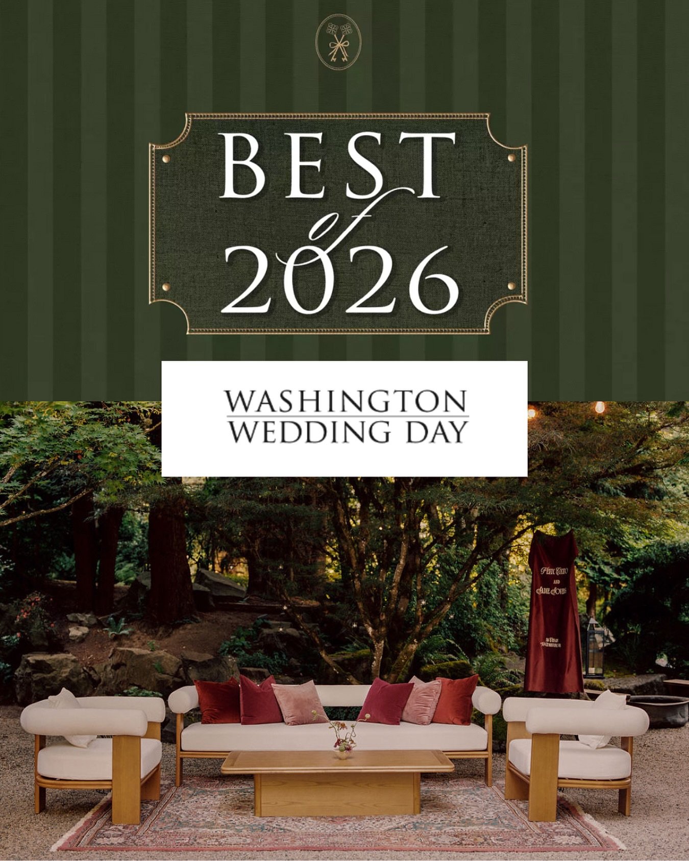 Voting is officially open for the @washingtonweddingday Best Of 2026 awards ✨

If Fanciful Rentals has been part of your event, project, or creative journey, we&rsquo;d be honored to have your vote.

Vote Fanciful Rentals | Best Rentals
👉Link in bio