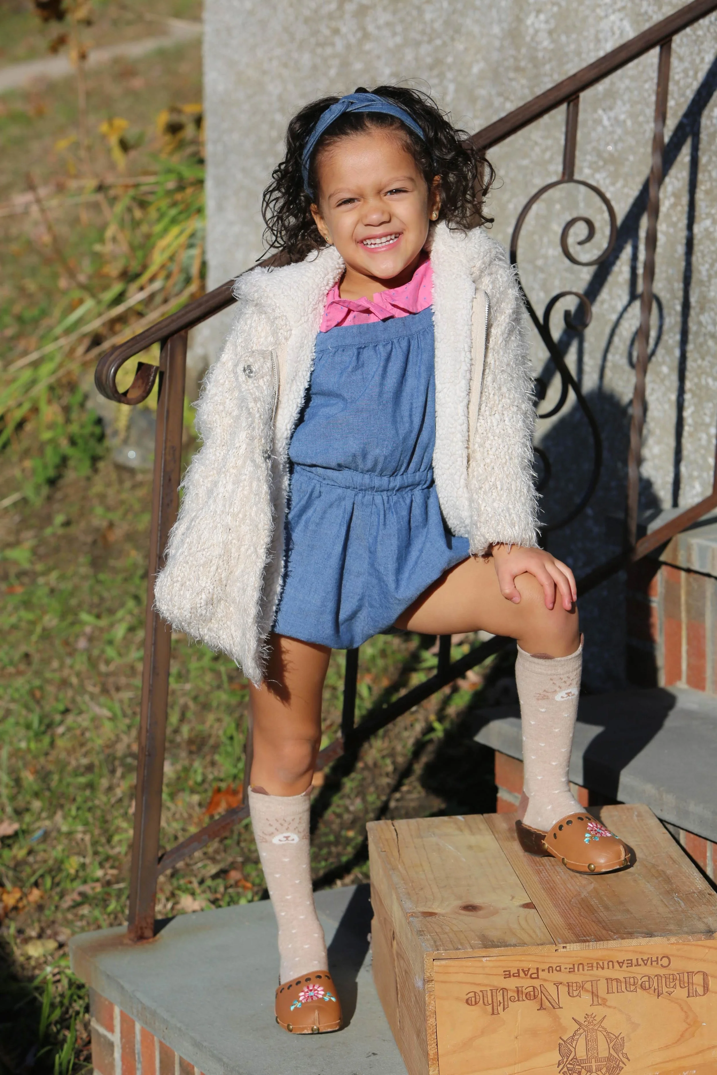 and with knee highs during the fall ( Cat & Jack at Target has a pretty cool bunch). Layer up with a chunky sweater and you are ready to go.
