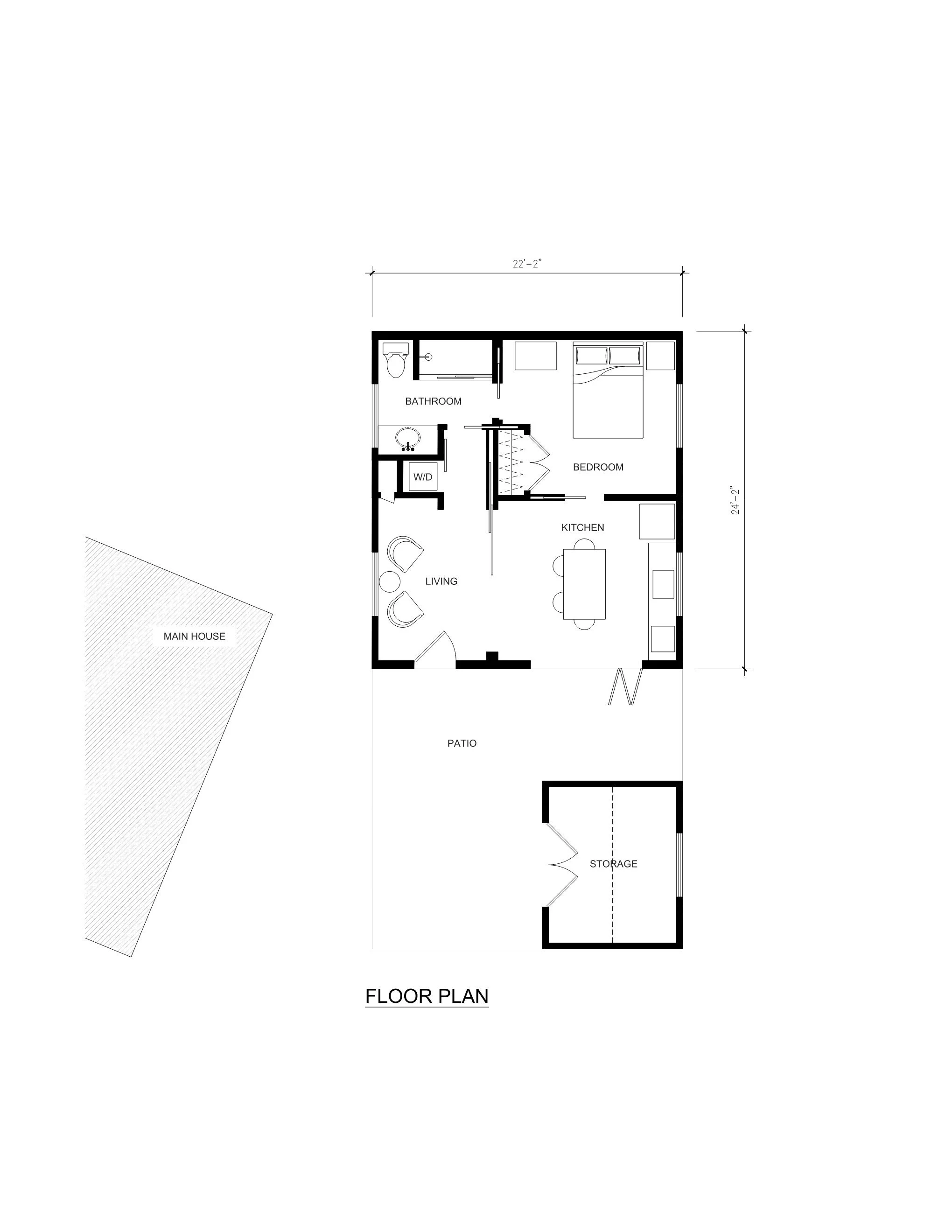floor plan garage conversion