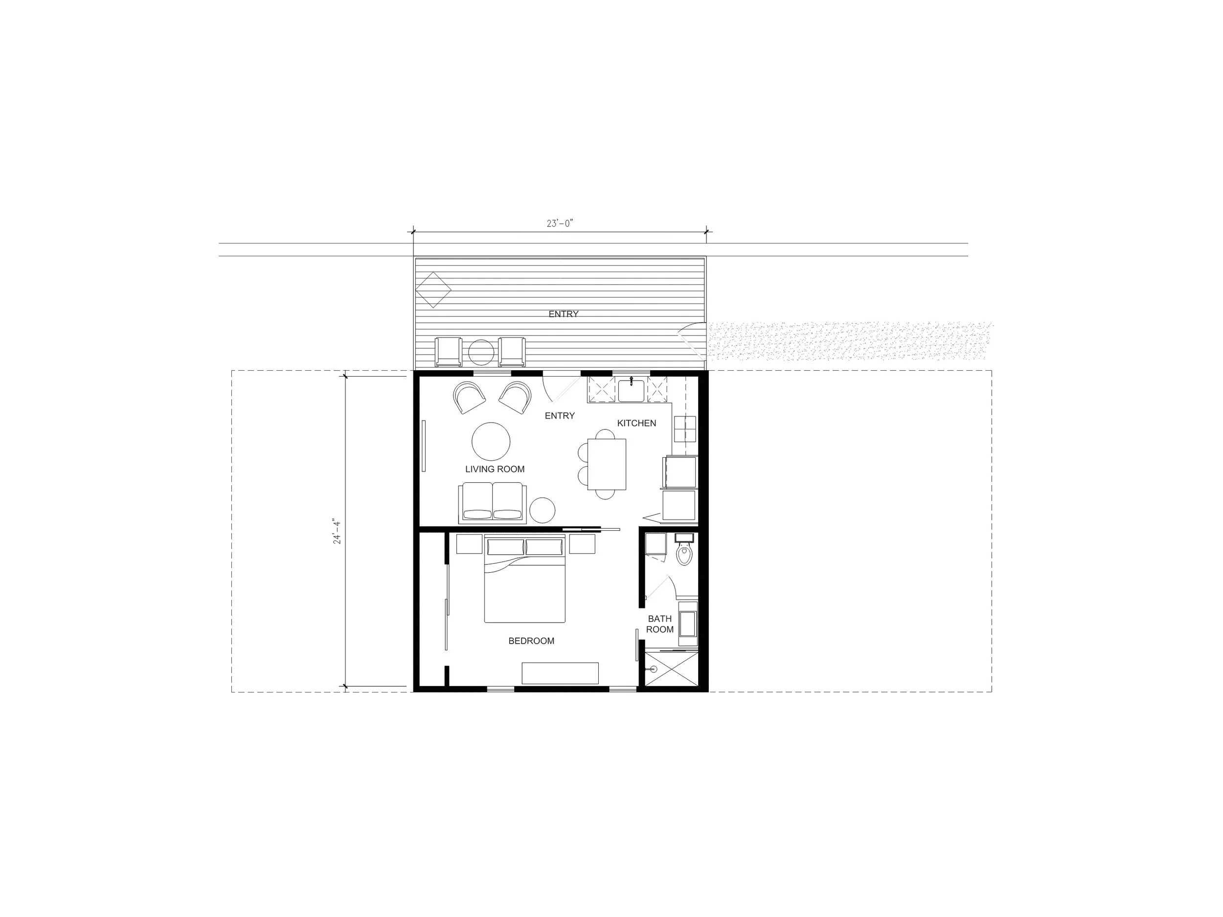 floor plan upstairs adu