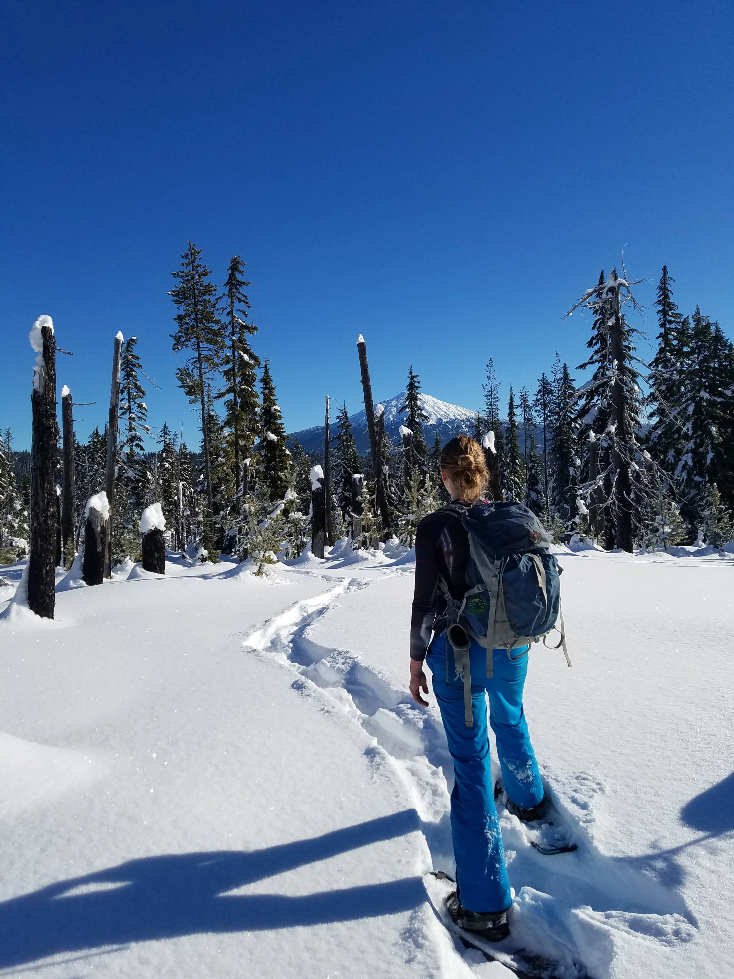 Snowshoeing in Bend, Oregon