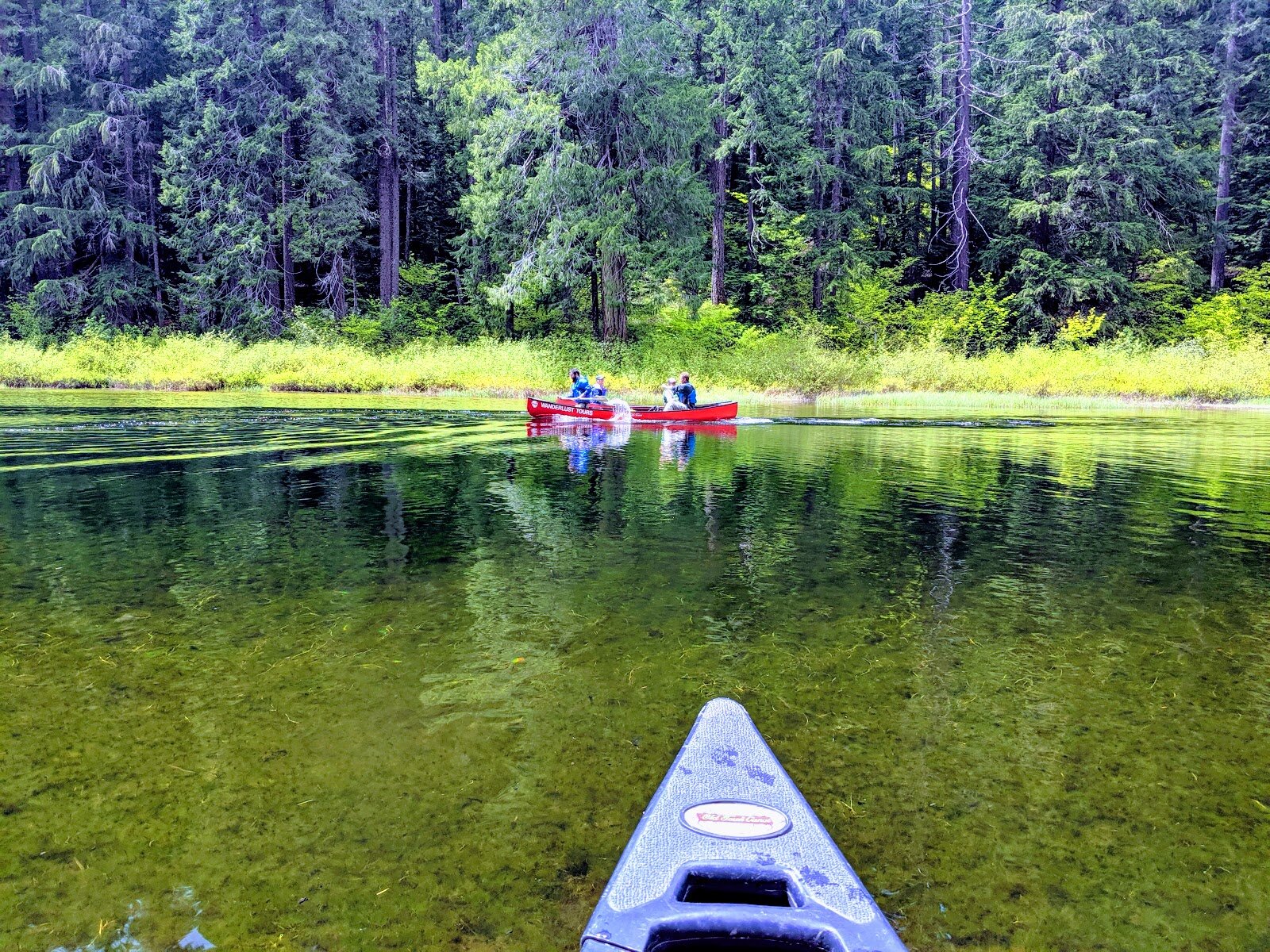 Paddle a Cascade Mountain Lake