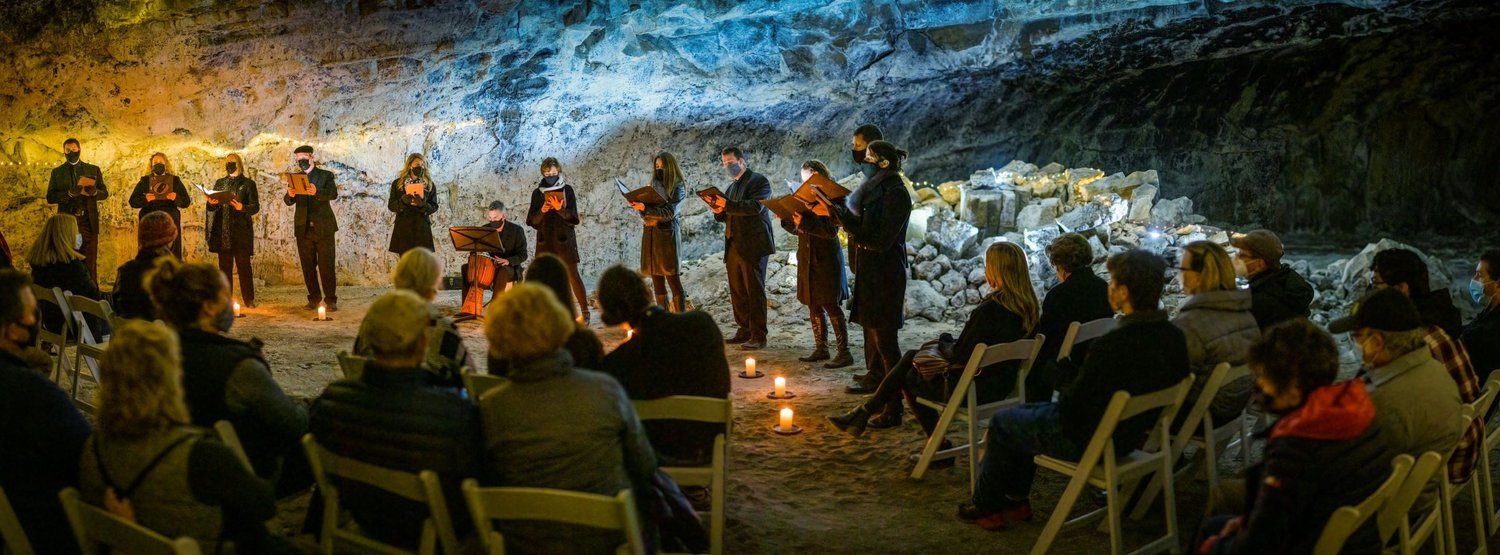 Art in Nature: Camerata in a Cave