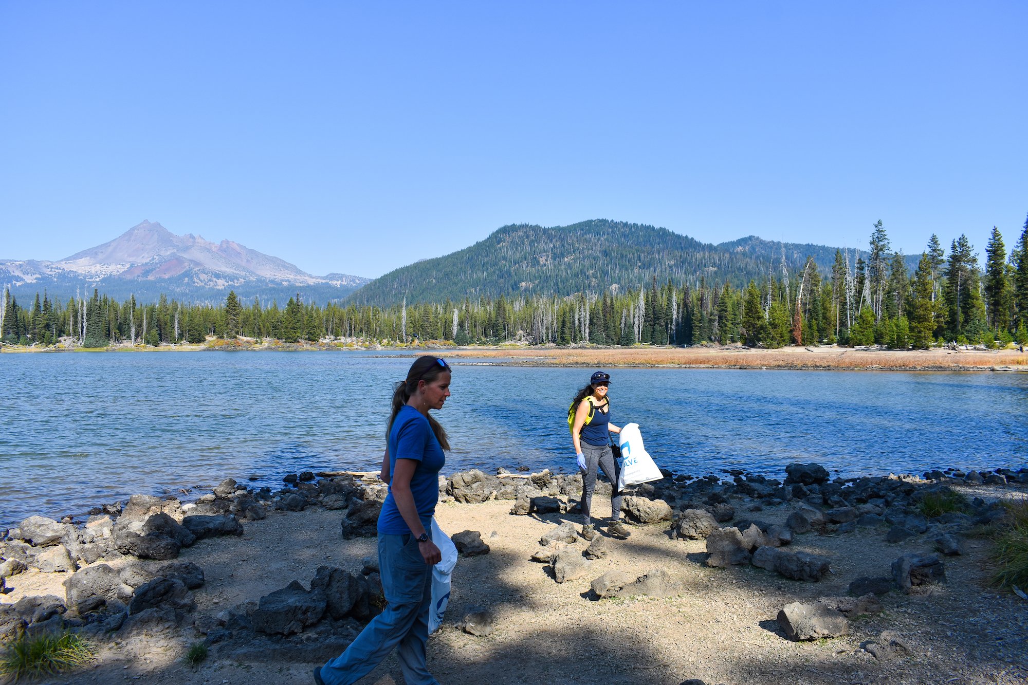 Cascade Lakes Clean Up