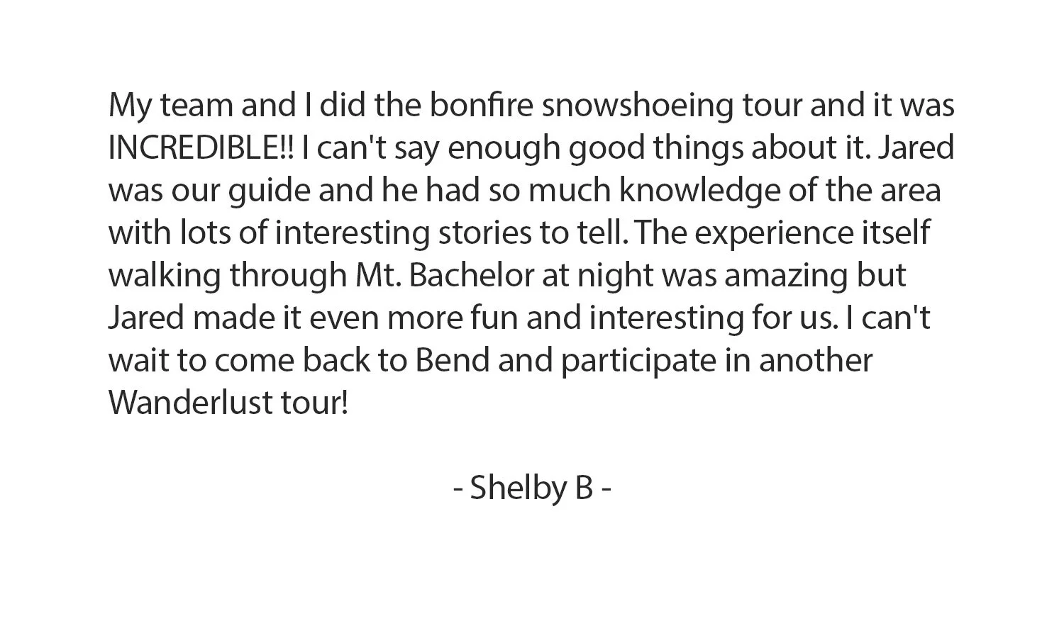 Testimonials for website - Bonfire Snowshoe 1.jpg