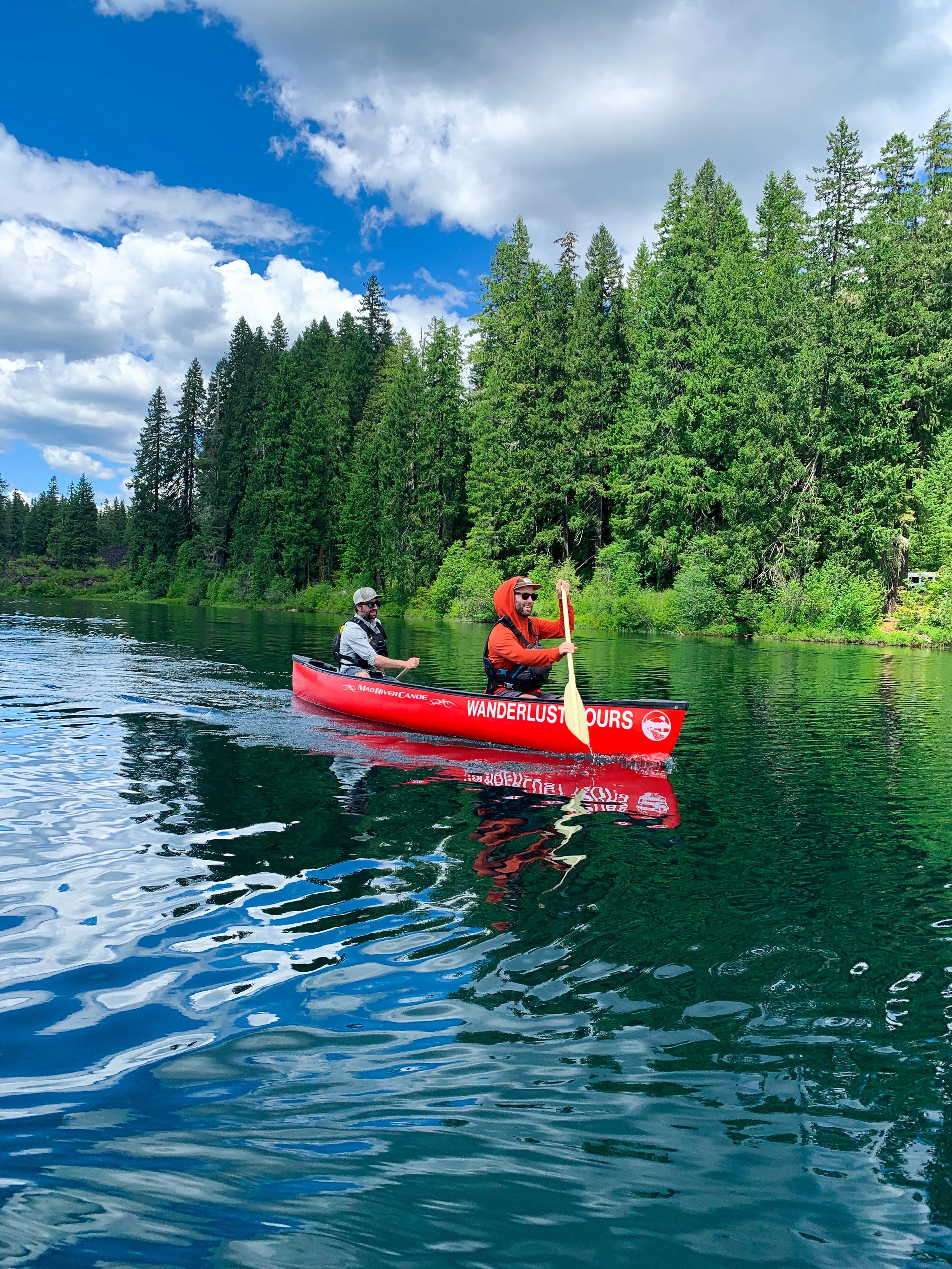 Clear Lake Canoe Tour