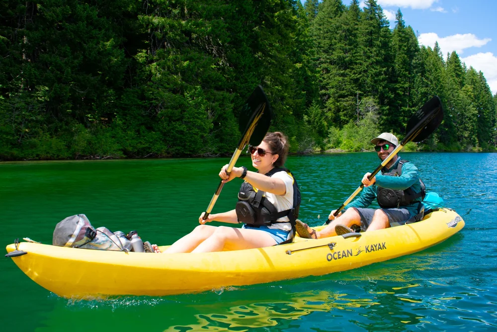 Clear Lake Kayak Tour Bend Oregon Wanderlust Tours