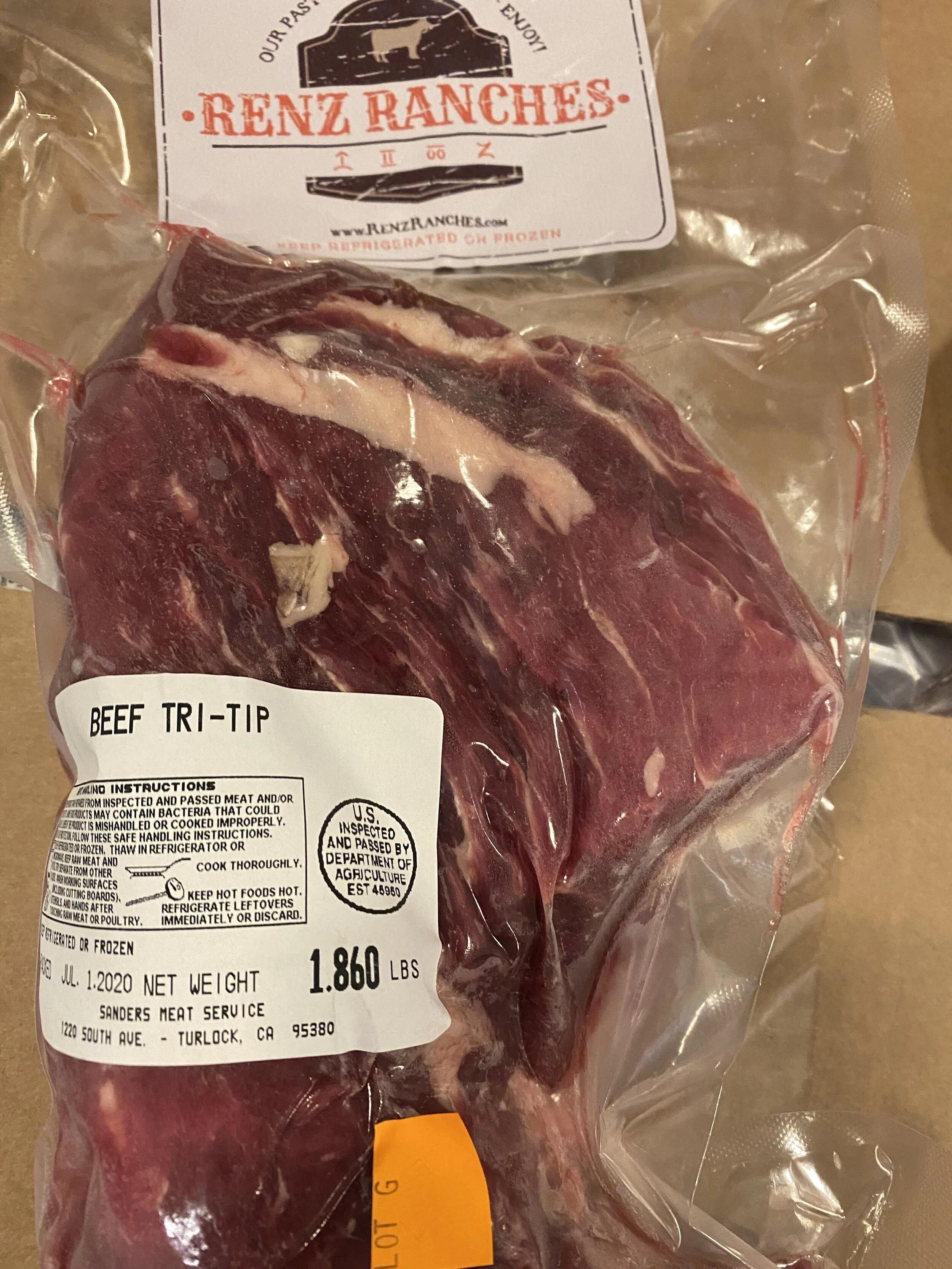 Renz Ranch Tri Tip