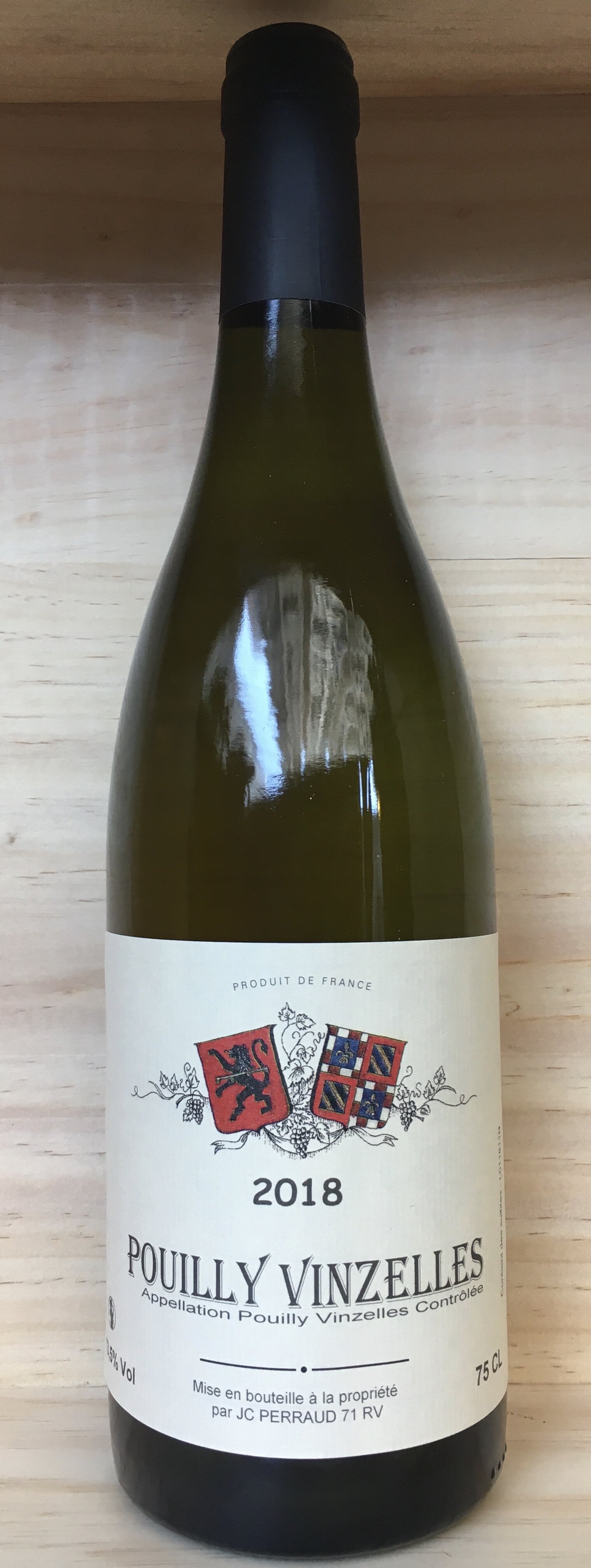 Chardonnay - Domaine Perraud Pouilly-Vinzelles 2018