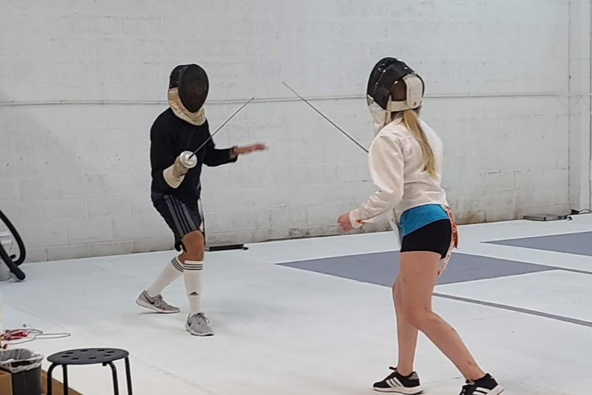 Private fencing lesson