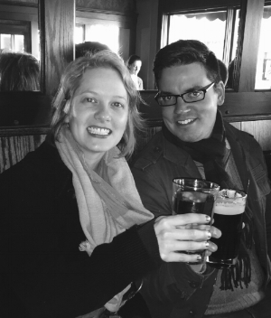 Pre-Wedding Toast on our Brady Street Lunch Tour