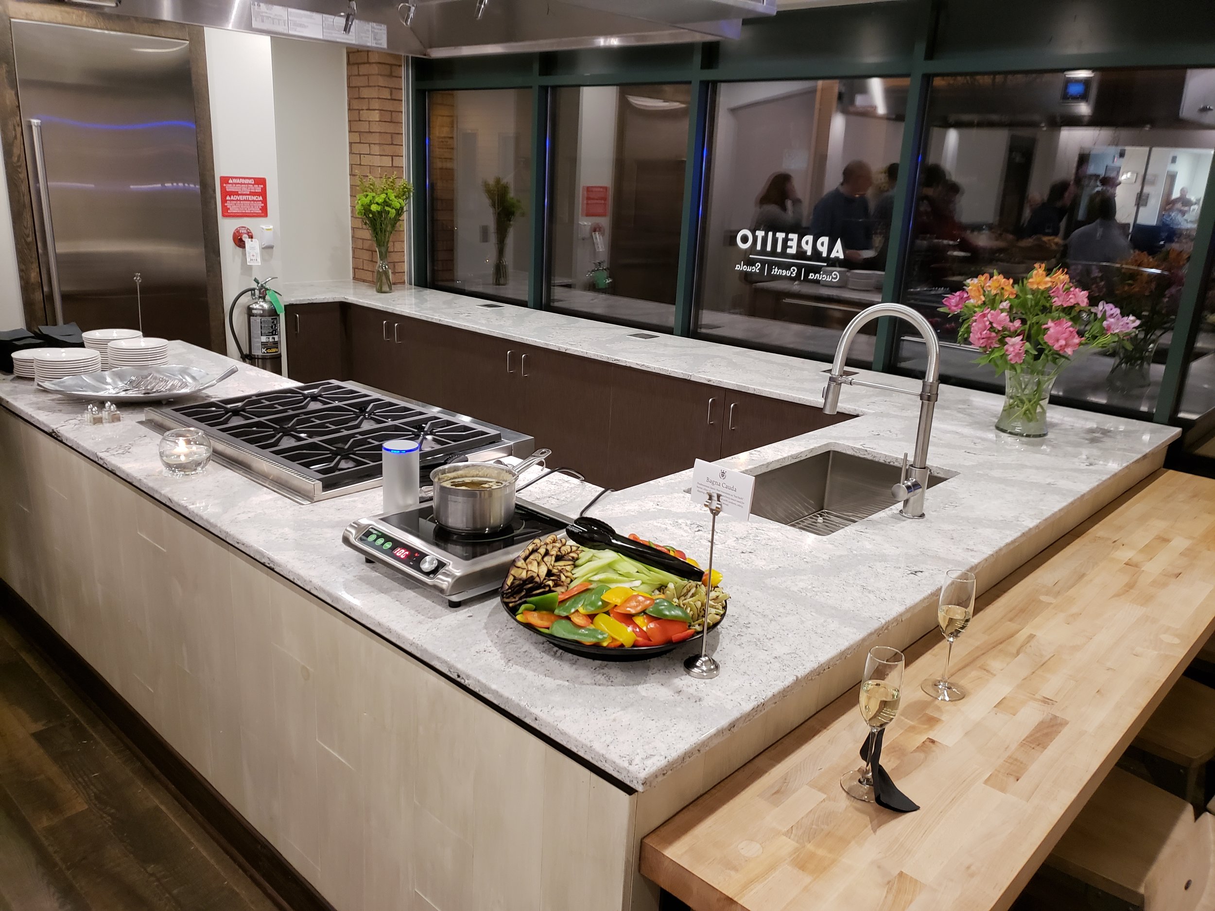 Demo space at Glorioso’s Appetito