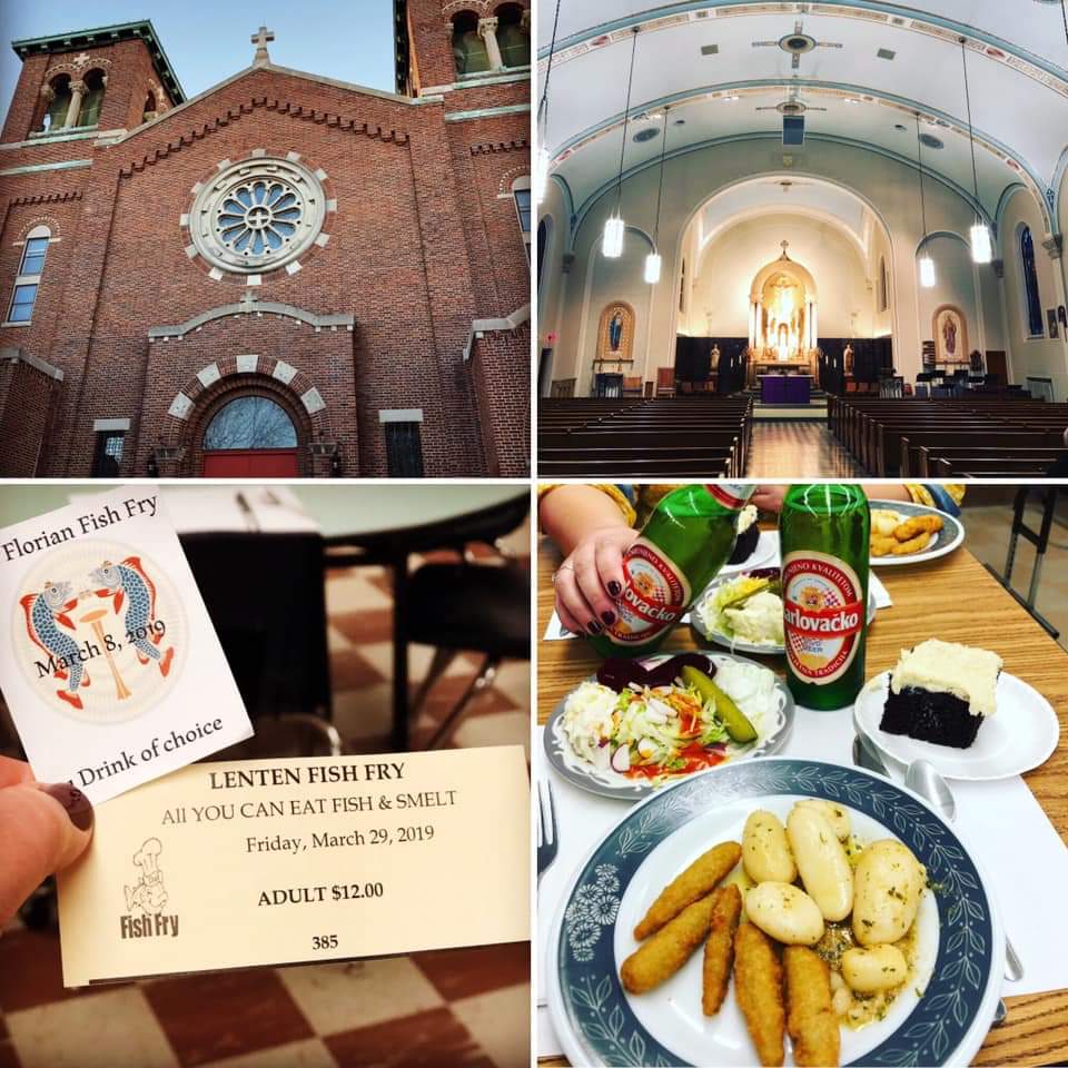 St. Florian’s, located on 45th and Greenfield in West Milwaukee, serves it’s homemade fish fry every Friday during Lent and on the first Friday of the month outside of Lent.