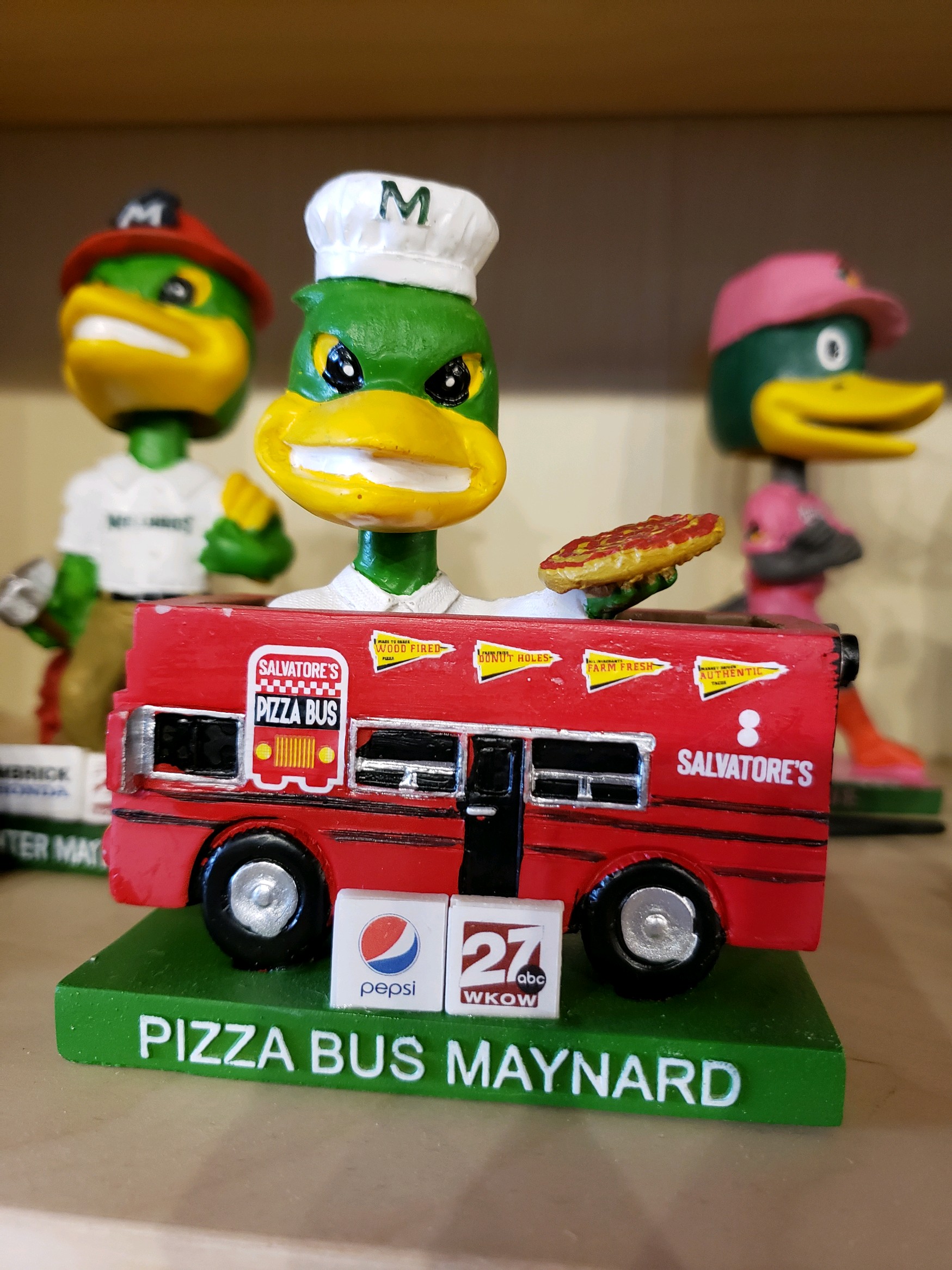 Really Maynard? I think there is only room for one Pizza Bus in this town!