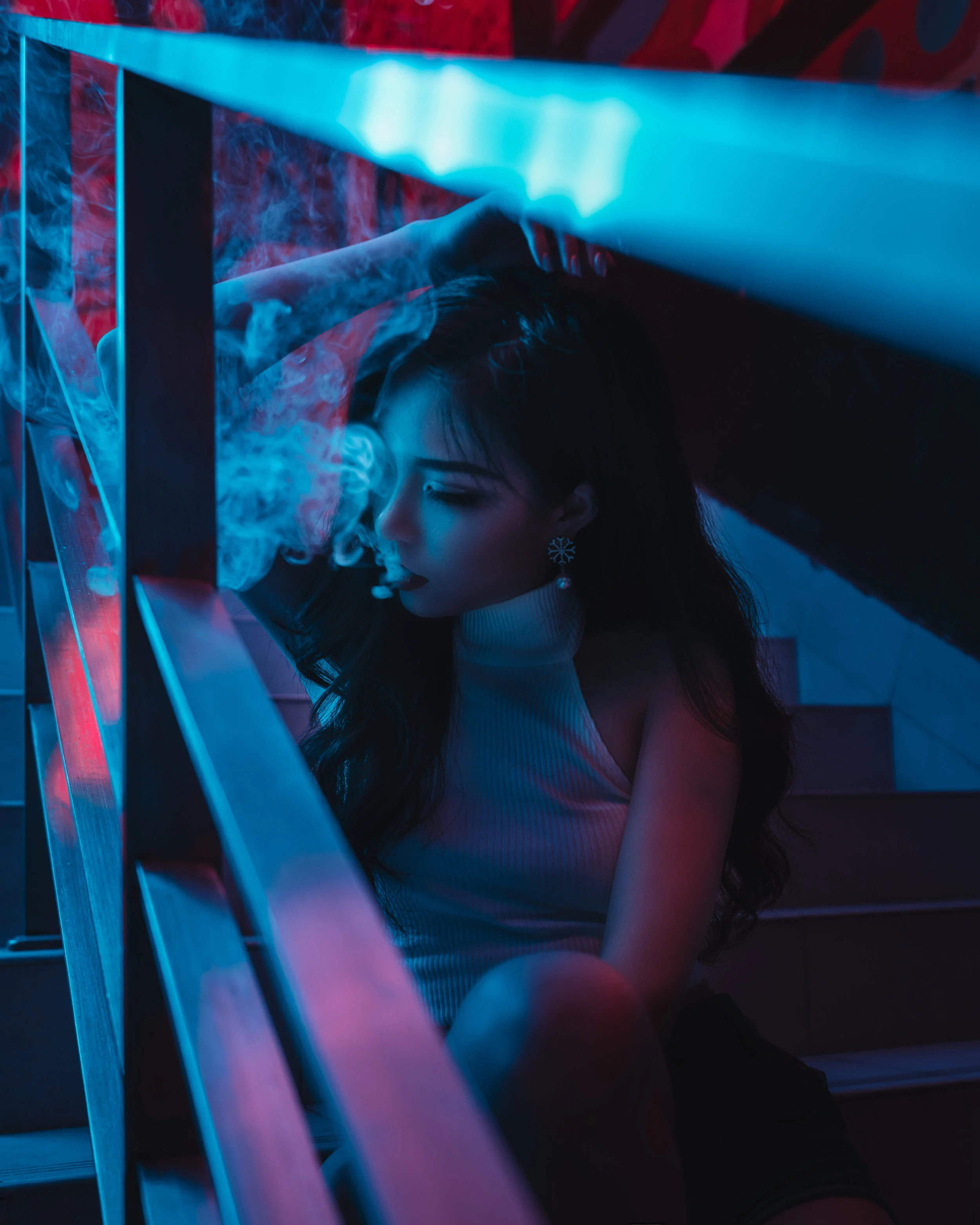 Neon Portrait - Tristan Zhou