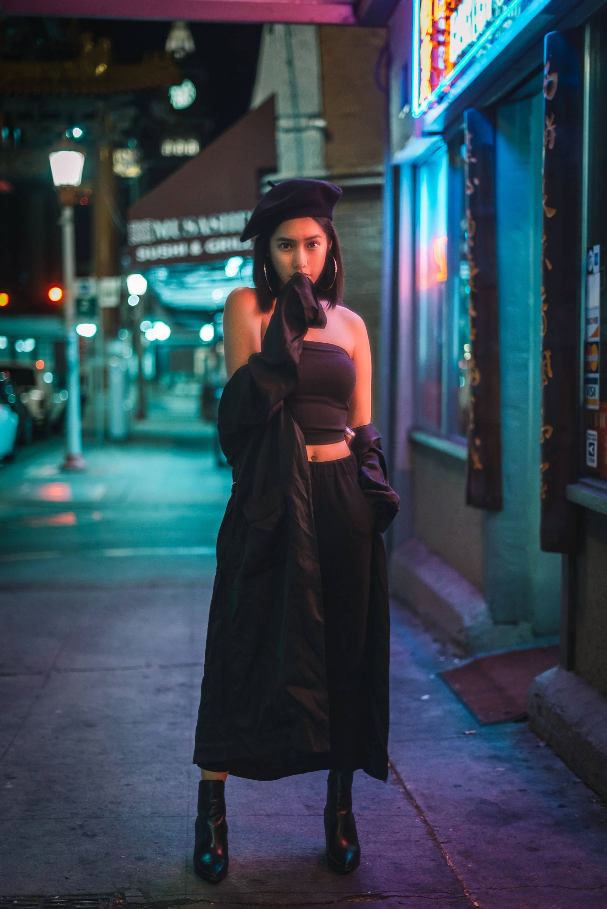 Neon Portrait - Tristan Zhou