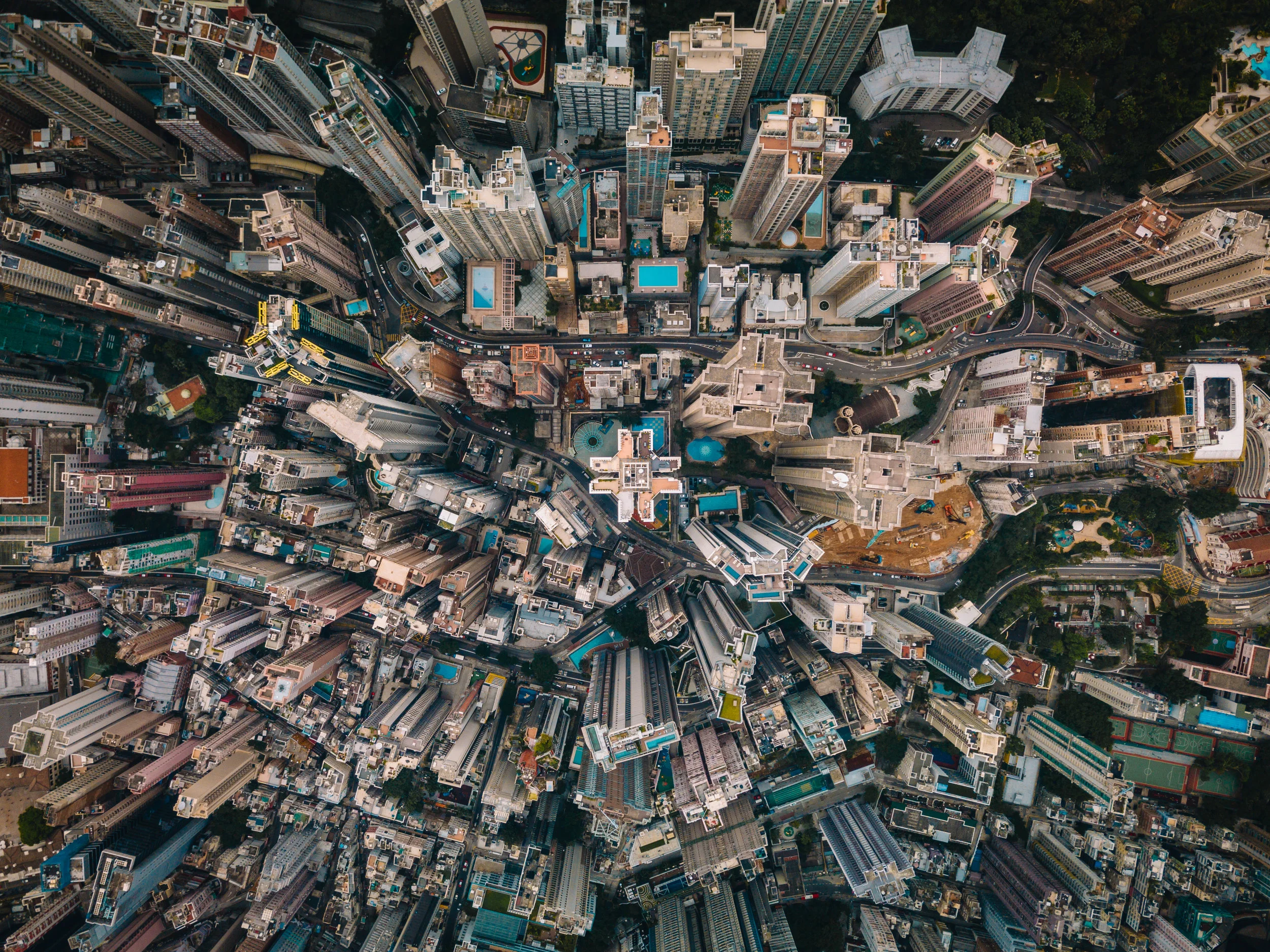 Hong Kong from above - Tristan Zhou