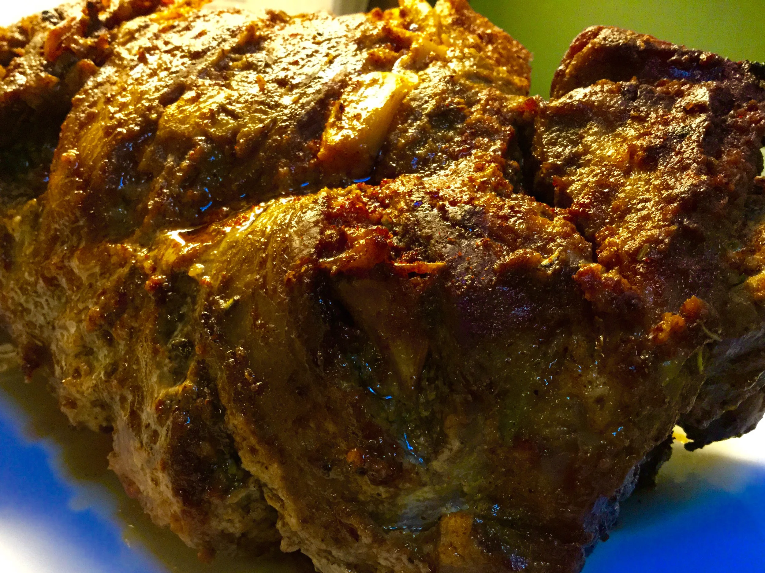 Garlic &amp; Rosemary Leg Of Lamb