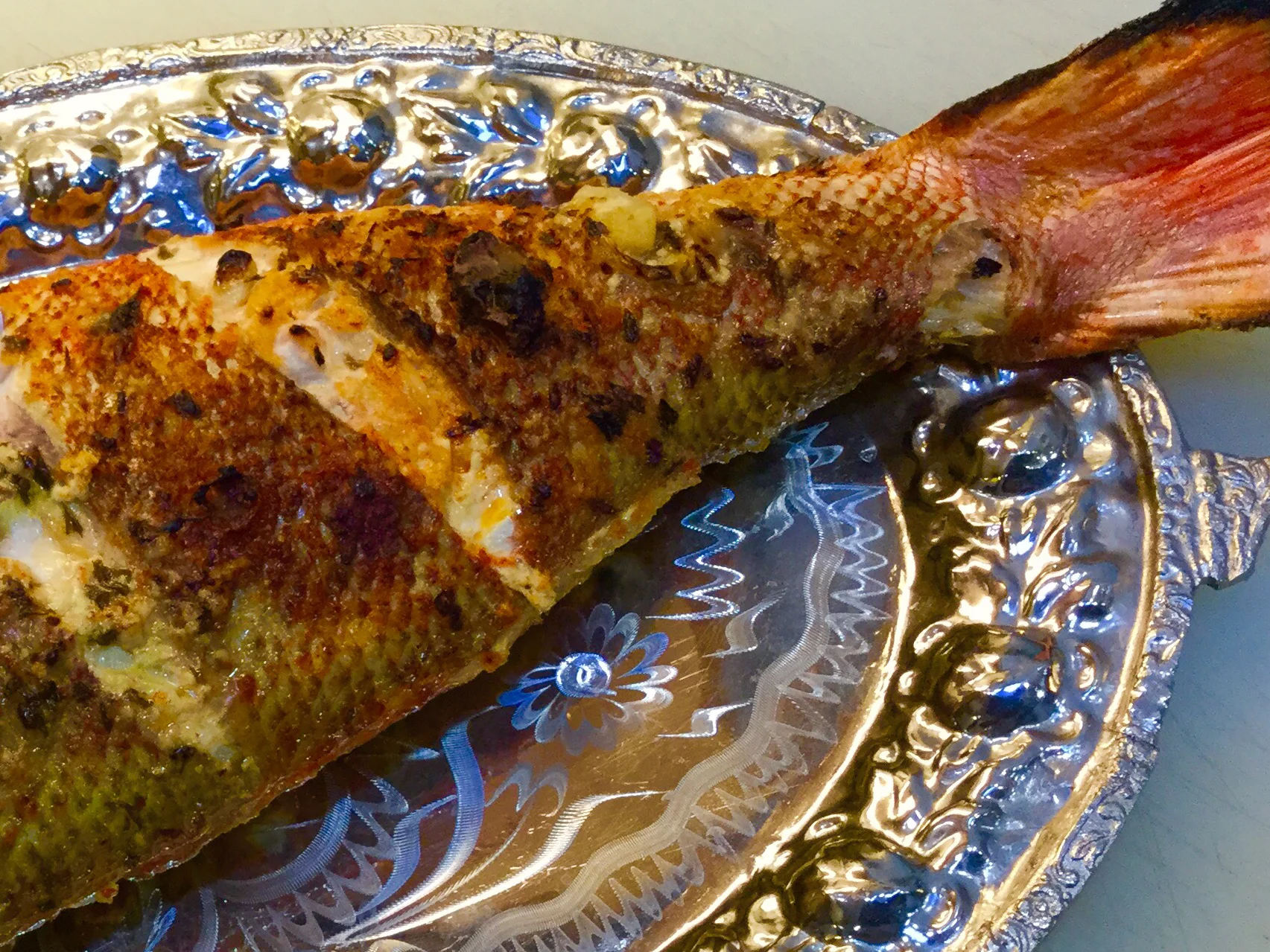 A tip I got from one recipe is to drizzle fish with butter and dust with flour before broiling!