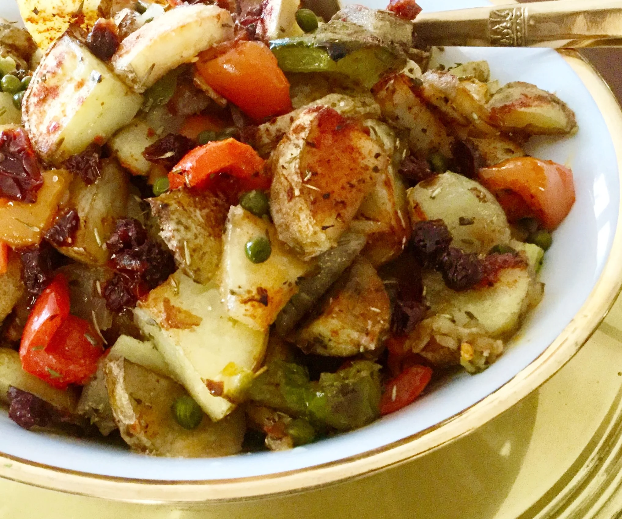 Roasted in Olive Oil & Herbal Seasonings, like Rosemary & Thyme