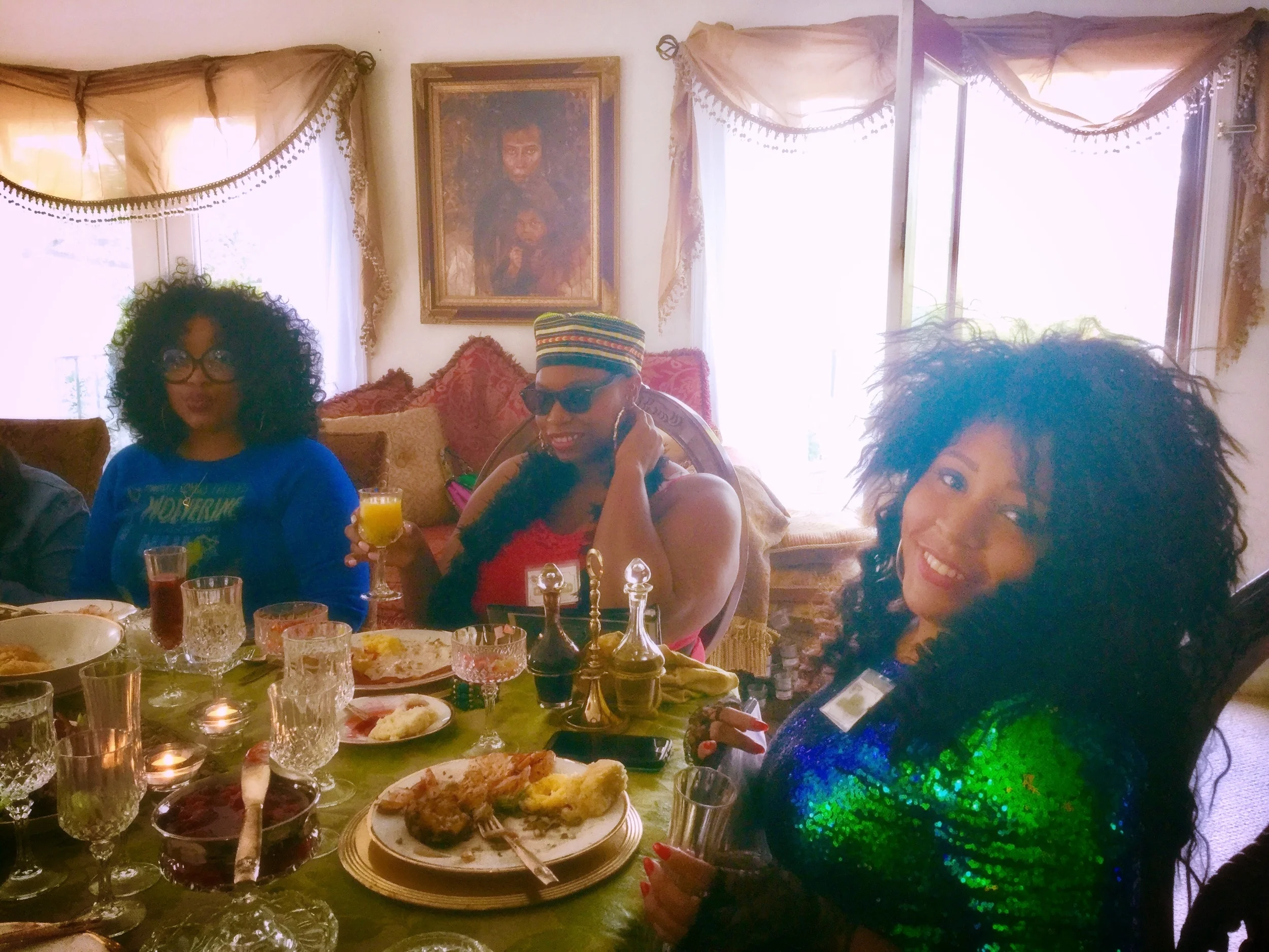 A Murder Mystery Brunch detected by Ivana of The Murder Mystery Company, Baltimore MD