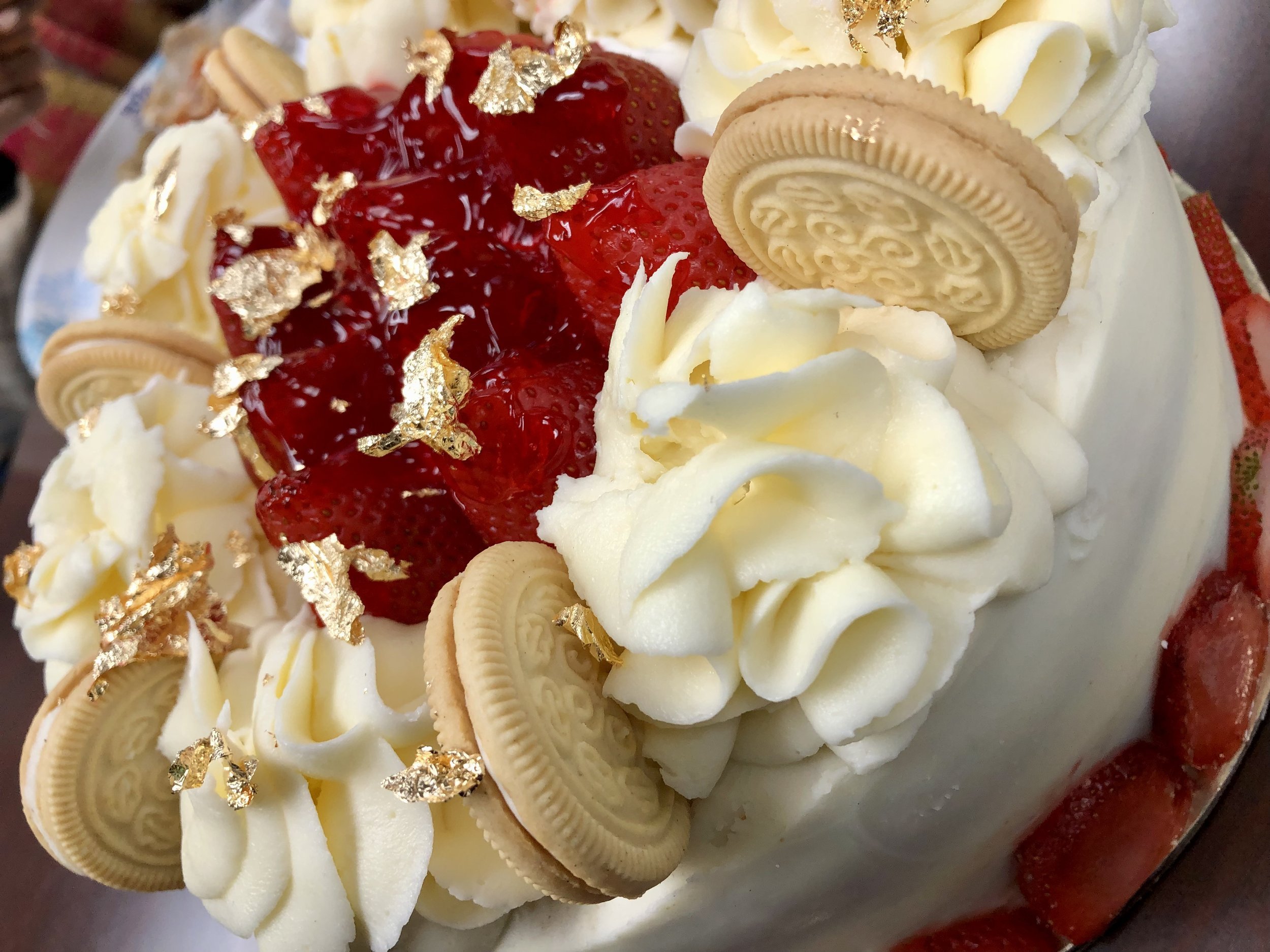 Cookies & Cream Strawberry Short Cake By Sweet Sunday Baker - Cake Designer Towanna Turnage.jpeg