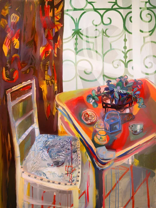 Amy, 2009, Acrylic paint on canvas, 48 x 36 inches