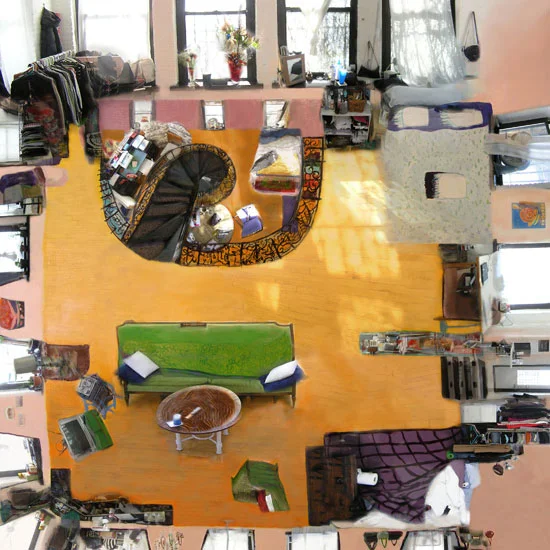 Sydney, 2005, 35 x 35 inches, Archival digital print on paper