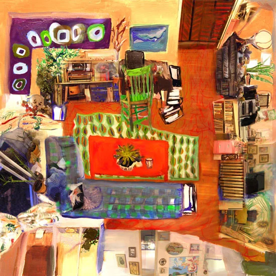 Angelique, 2006, 16 x 16 inches, Archival digital print on canvas