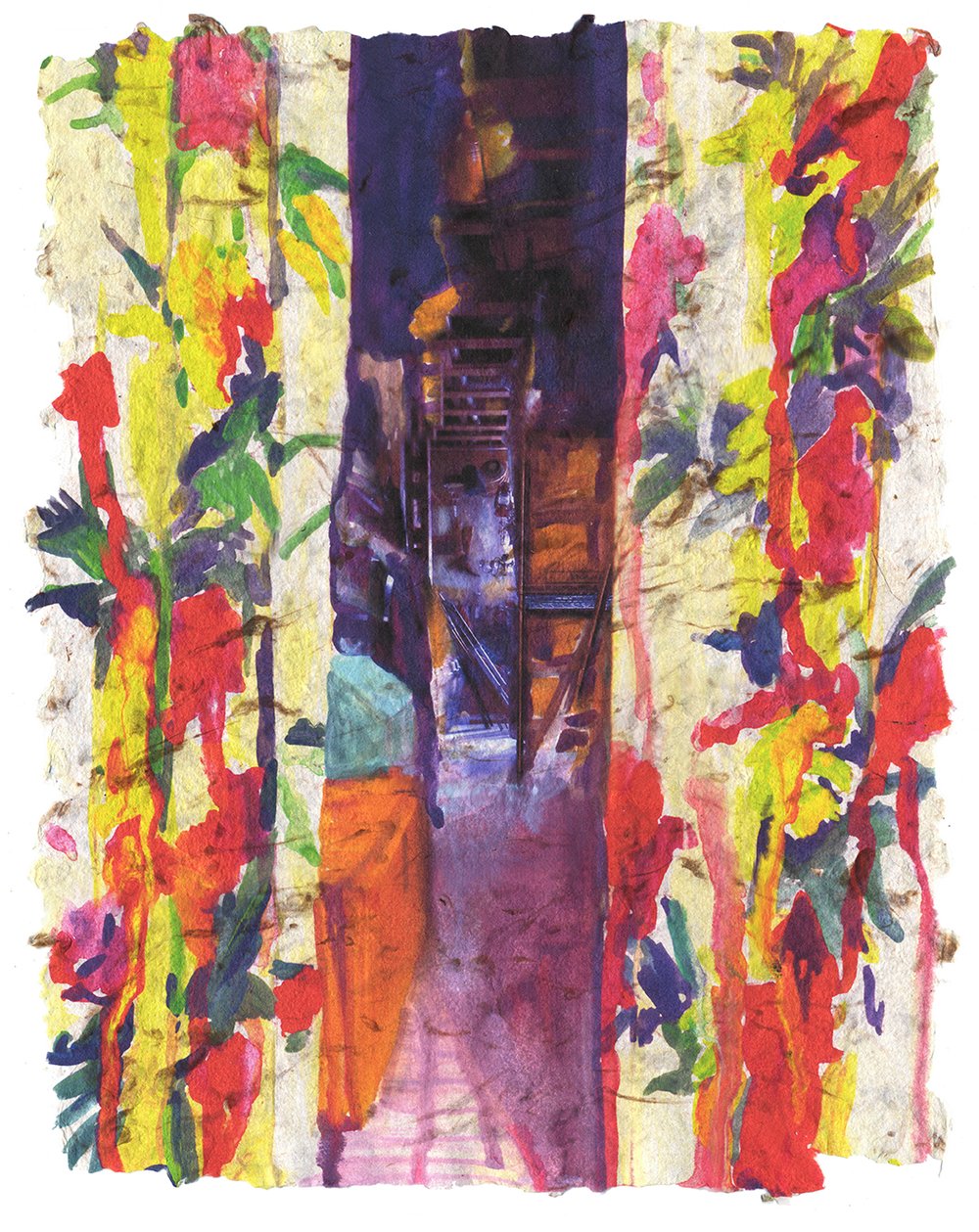 All The Things We Keep, 2016, Pigment print on homegrown and homemade cotton paper, 18 x 24 inches