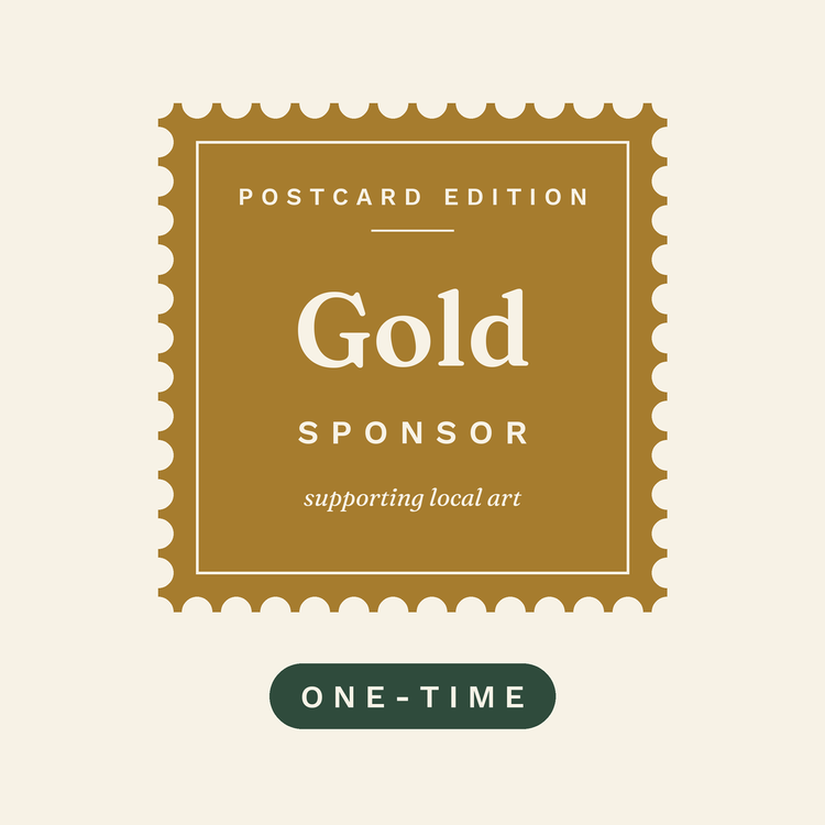 Gold Sponsor (One-Time) stamp