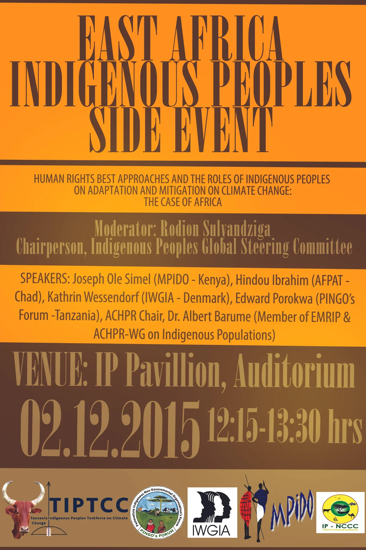 East Africa Indigenous Peoples Side Event