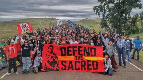 Credits: Sacred Stone Camp Facebook Page