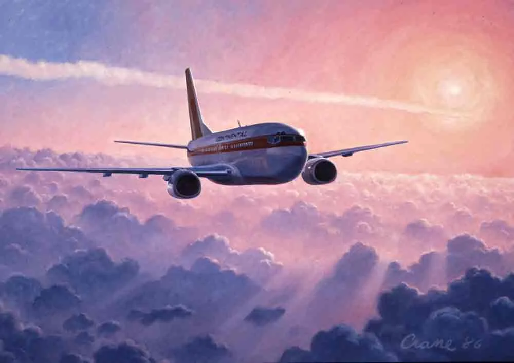 Continental Boeing 737-300