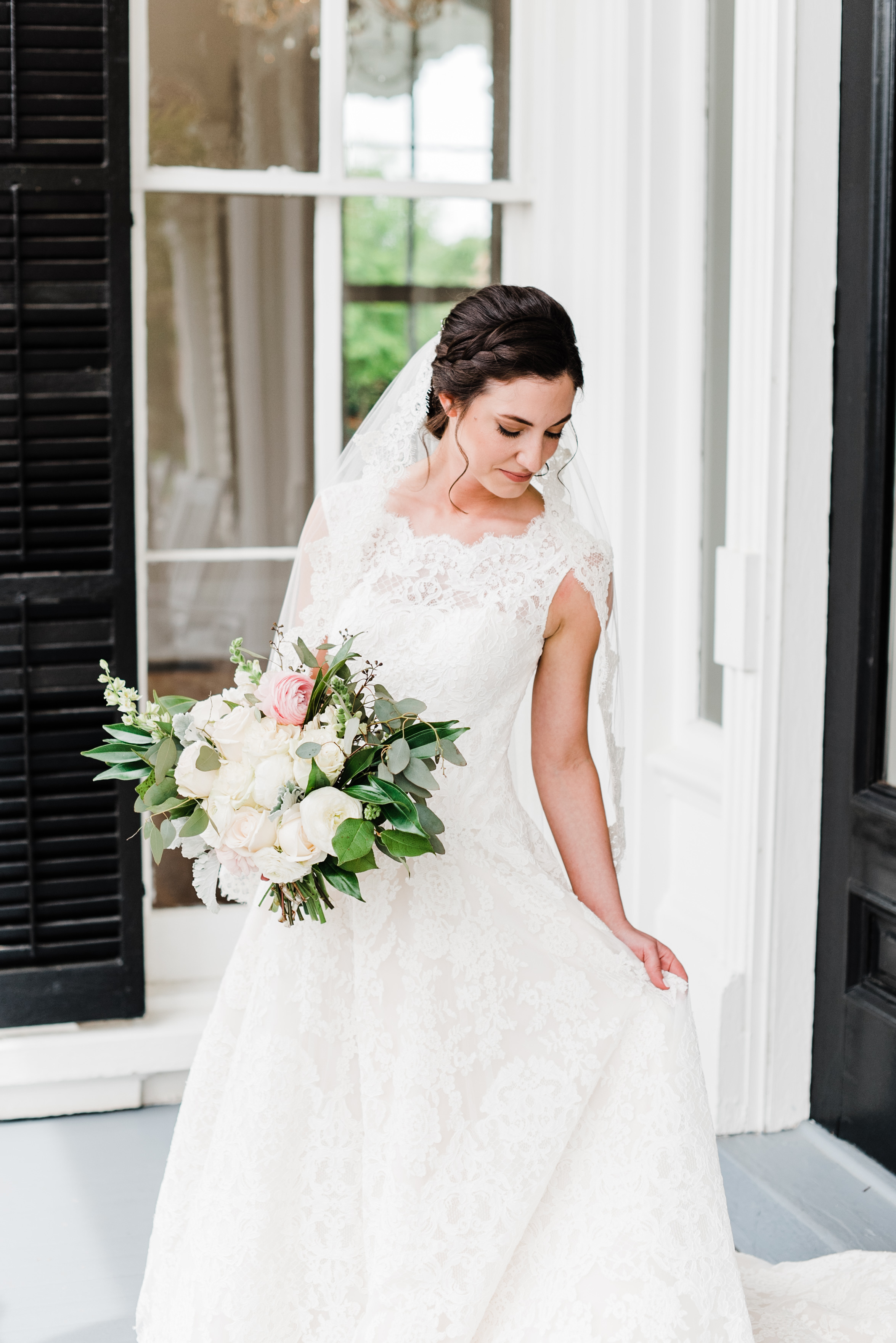 Real Wedding: Alexandra + Francisco at The Merrimon-Wynne House — C&D ...