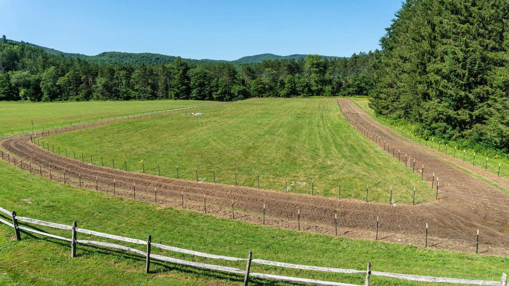 Quarter Mile Track of Barbed Wire for 12 Hours of Crawling in Summer Sun