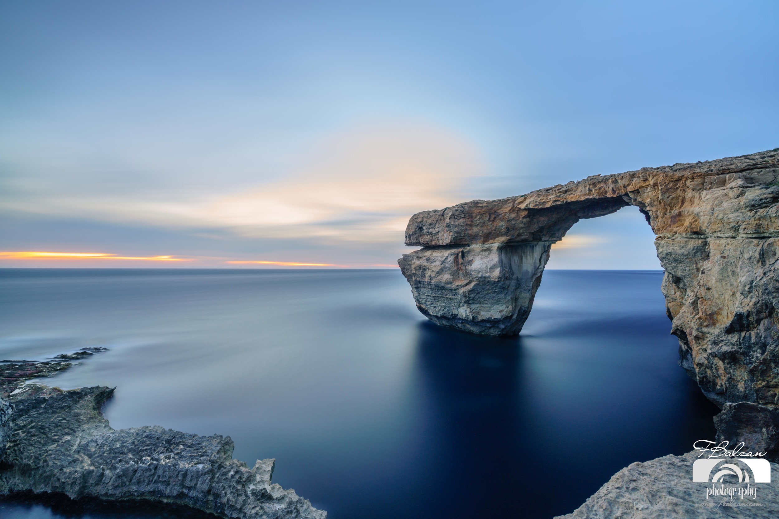 Azure Window sunset