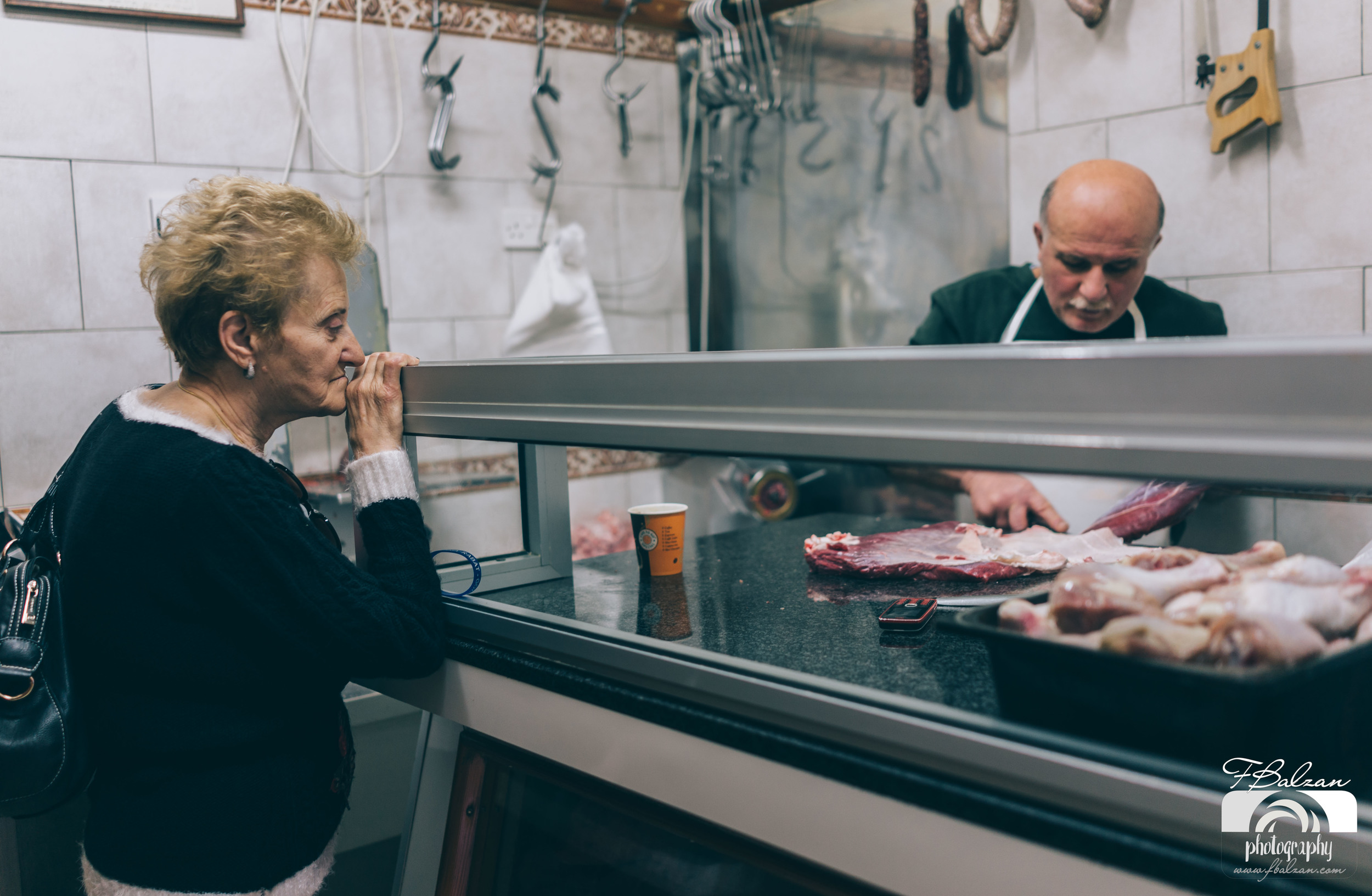 At the butcher - Gozo