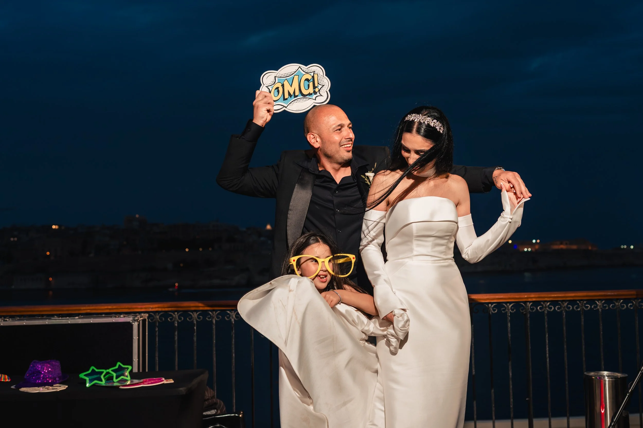 Kim &amp; Paul’s Wedding at Wied il-Għajn Parish Church and Villa Bighi