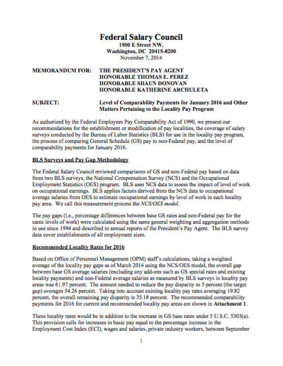 Feds Earn 35 Percent Less Than Private Sector — NTEU Chapter 280 @ U.S. EPA  HQ