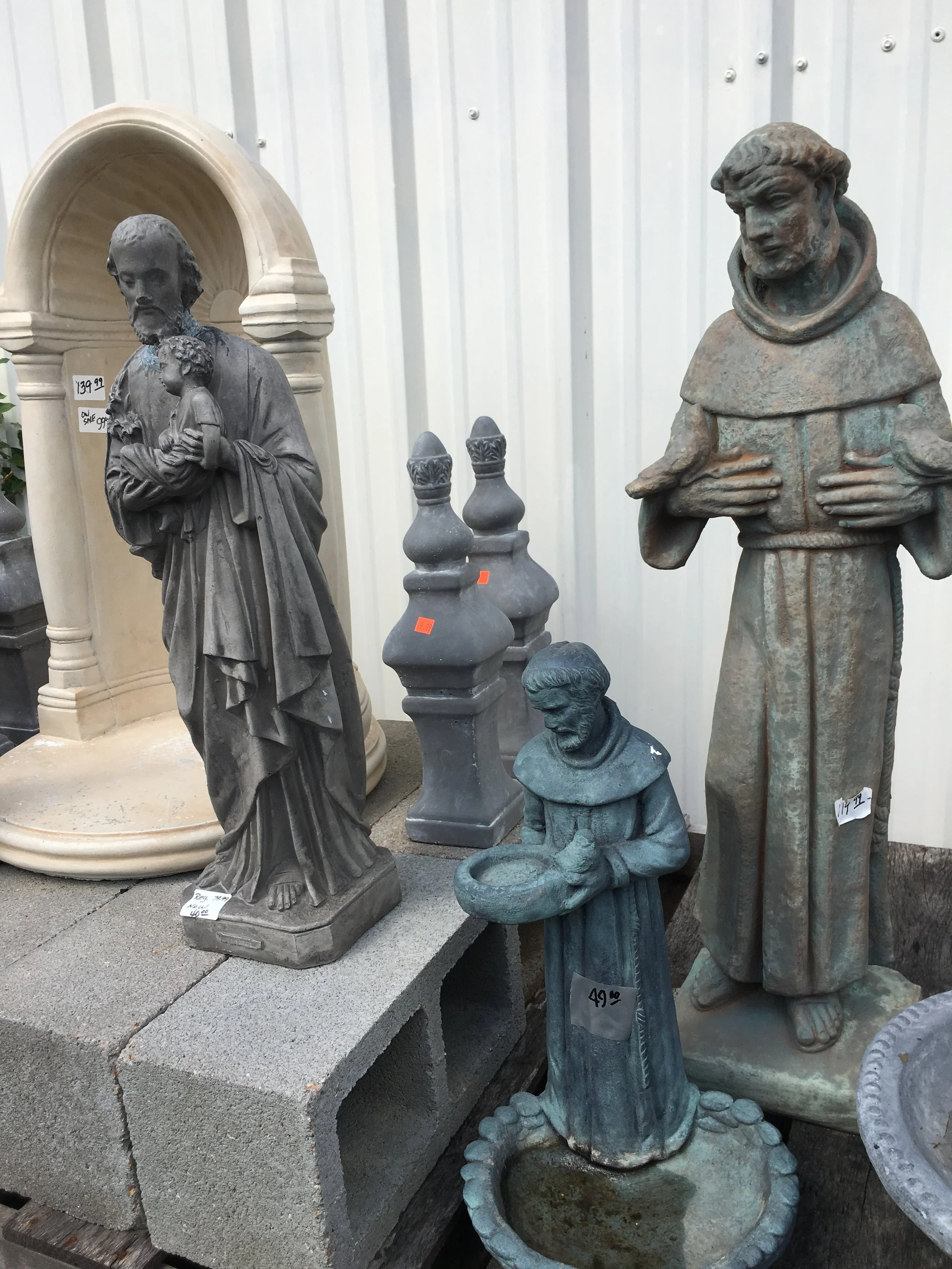  Our gardens are already a sacred retreat for most of us, add to that with one of these special saints.  7/2/2019 