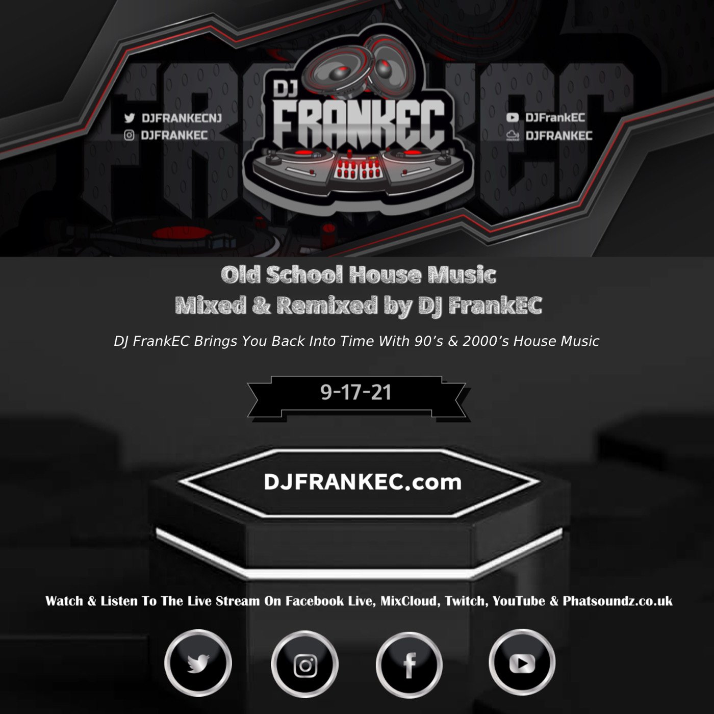 Old School House Music Vol. 12  (Mixed &  Remixed by DJ FrankEC)
