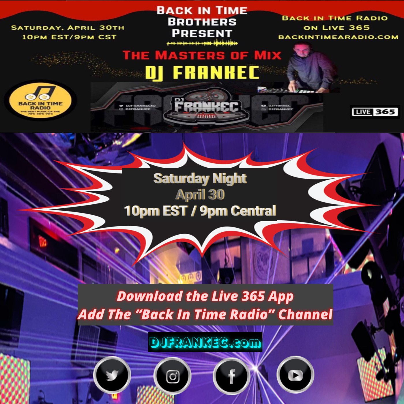 Back In Time Mix Vol 3 by DJ FrankEC (www.djfrankec.com)