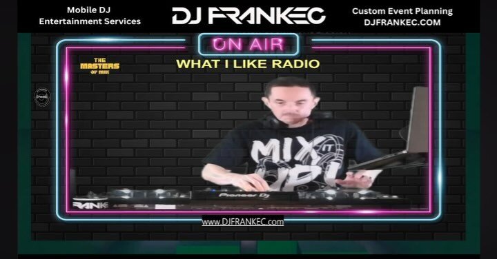 Debut set last night on What I Like Radio. What a vibe!  High energy remixes , mashups of today&rsquo;s and yesterday&rsquo;s best dance music. 

#djfrankec #internetradiodj #internetradio💥 #remixes #djremixes #djremix #mashup #mashups #mashups