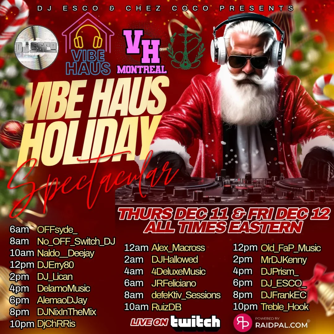 Vibe Haus Holiday Spectacular Raid Train (12-12-25)