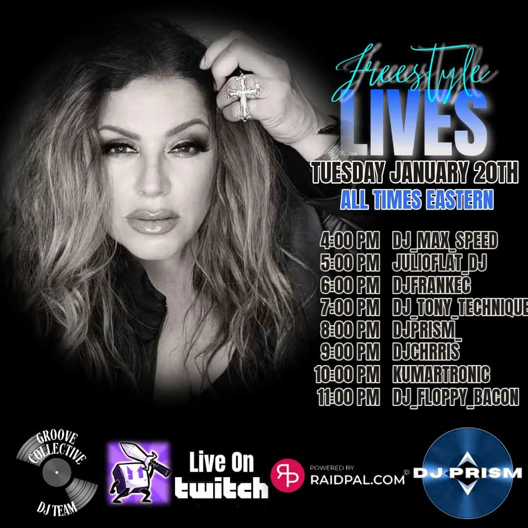 80's &amp; 90's Freestyle On The “Freestyle Lives” Raid Train by DJ FrankEC (1-20-26)