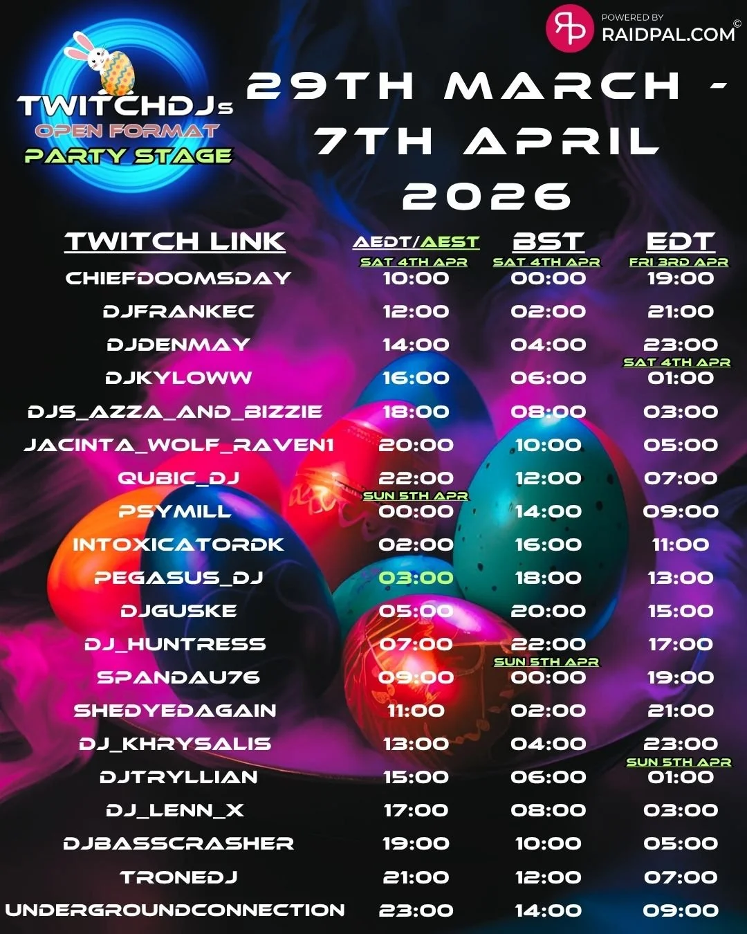 The ClubHouse by DJ FrankEC on The TDJ’s Open Format Party Stage  (4-3-26)