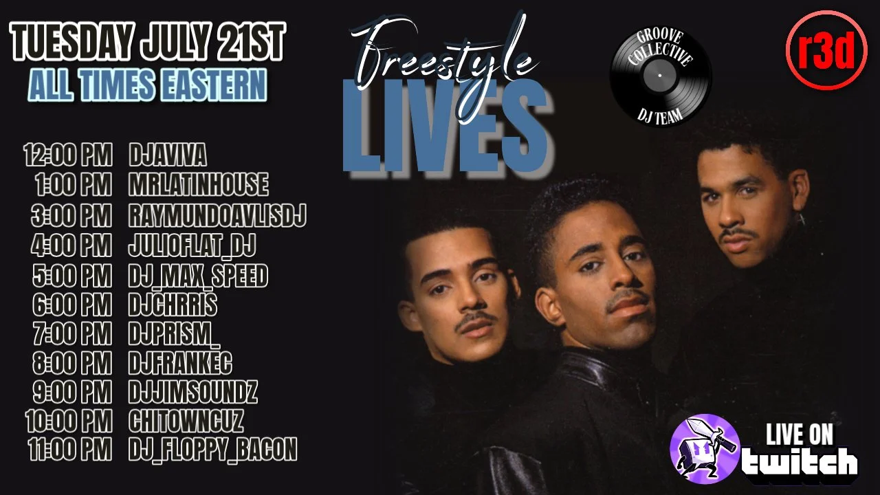80's & 90's Freestyle On The “Freestyle Lives” Raid Train by DJ FrankEC (7-21-26) episode artwork