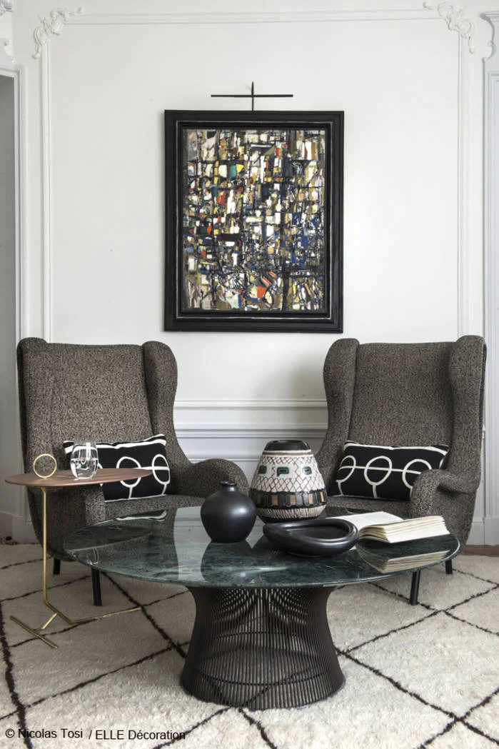 Apartment: Interior Design by Laurent Croissandeau, Paris as seen in ELLE Decoration issue December 2016/ Photo credit: Nicolas Tosi